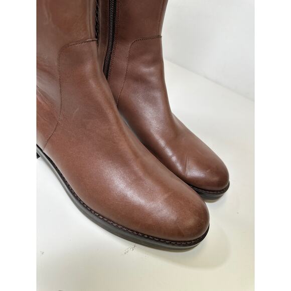 NEW Cole Haan Women's Leather IDAH Equestrian Boot - Picture 11 of 15